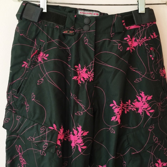 Ladies Salomon Climapro Ski/Snowboard Pants Size 8 - Picture 3 of 5